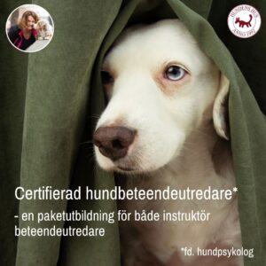 Certifierad Hundbeteendeutredare 26-27/9 2026